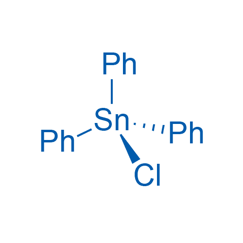 三苯基氯化锡 分子结构式