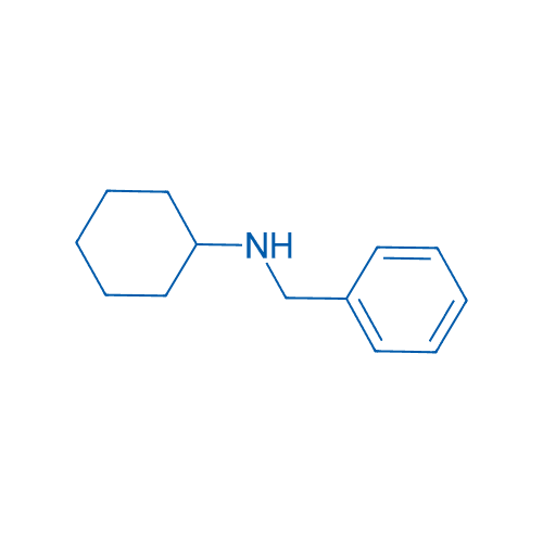 N-苄基环己胺 分子结构式