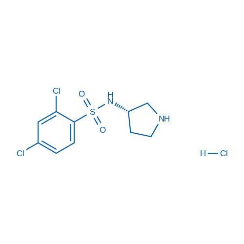 (S)-2,4-二氯-N-(吡咯烷-3-基)苯磺酰胺盐酸盐