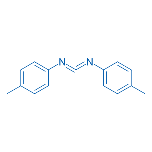 1,3-二对甲苯基碳二酰亚胺 分子结构式