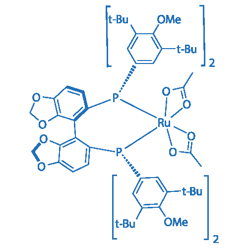 二乙酸基((R)-(-)-5,5'-双[二(3,5-二叔丁基-4-甲氧基苯基)膦基]-4,4'-联-1,3-苯并二氧戊环)钌(II)