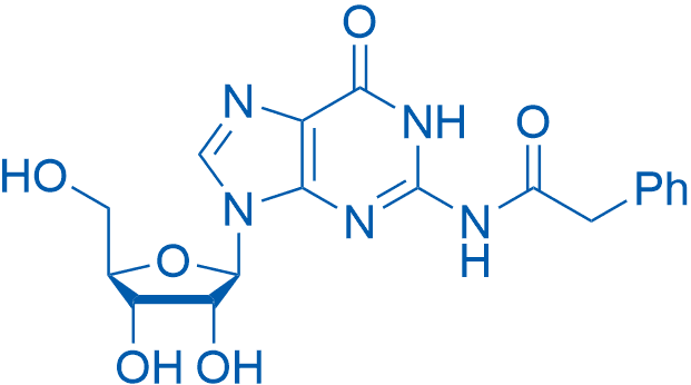 N-(9-((2R,3R,4S,5R)-3,4-二羟基-5-(羟甲基)四氢呋喃-2-基)-6-氧代-6,9-二氢-1H-嘌呤-2-基)-2-苯乙酰胺