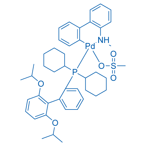 甲磺酸(2-二环己基膦-2',6'-二异丙氧基-1,1'-联苯基)(2'-甲氨-1,1'-联苯-2-基)钯(II)