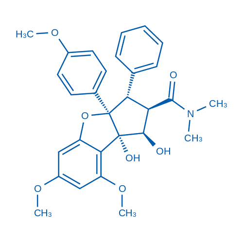 (1R,2R,3S,3aR,8bS)-1,8b-二羟基-6,8-二甲氧基-3a-(4-甲氧基苯基)-N,N-二甲基-3-苯基-2,3,3a,8b-四氢-1H-环戊二烯并[b]苯并呋喃-2-甲酰胺