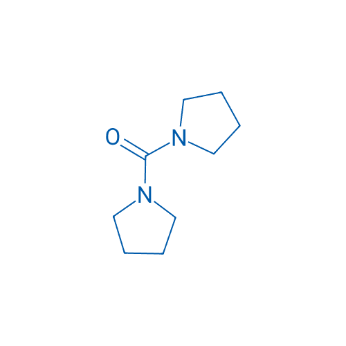 1,1'-羰基二吡咯烷 分子结构式