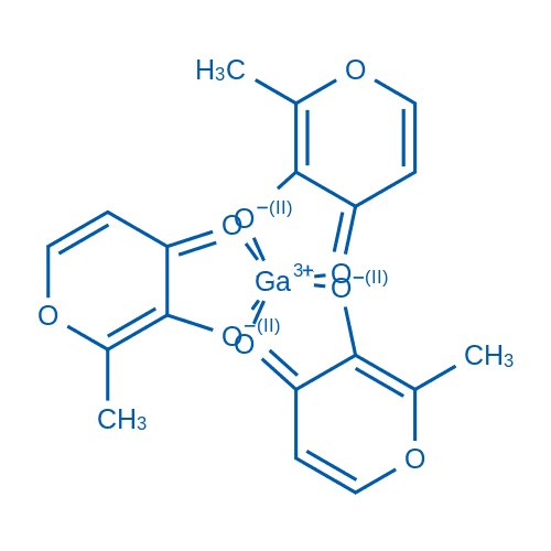 三(2-甲基-3-羟基-4-吡喃酮)镓盐