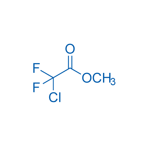 2-氯-2,2-二氟乙酸甲酯 分子结构式