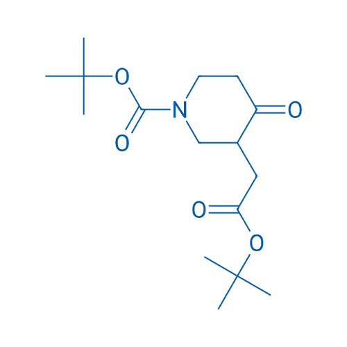 3-(2-叔丁氧基-2-氧代乙基)-4-氧代哌啶-1-羧酸叔丁酯