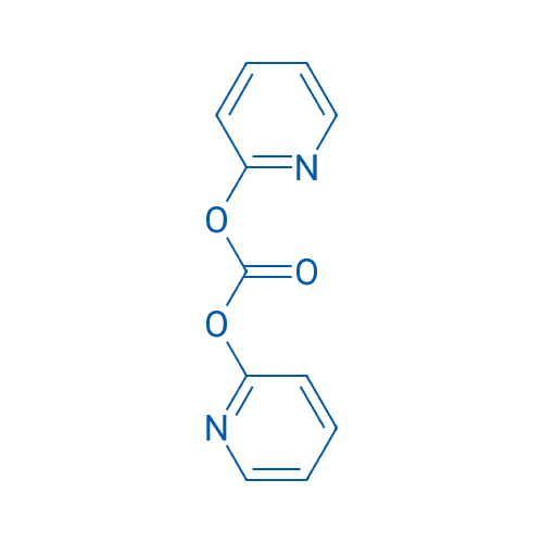 碳酸二(2-吡啶)酯 分子结构式