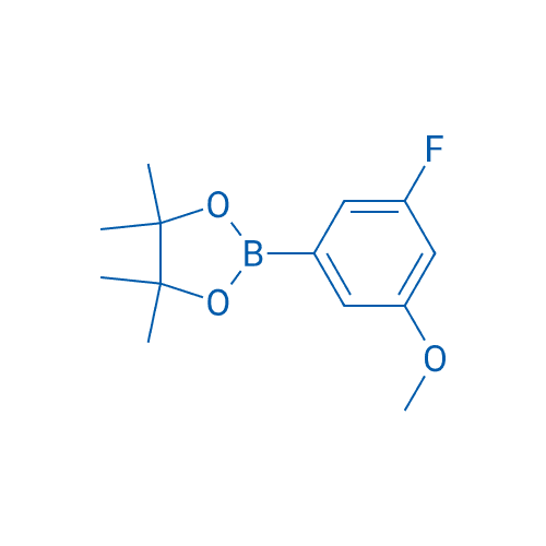 2-(3-氟-5-甲氧基苯基)-4,4,5,5-四甲基-1,3,2-二氧硼杂环戊烷