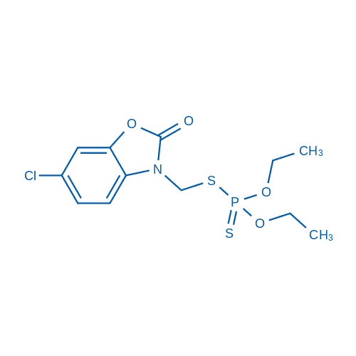 S-((6-氯-2-氧代苯并恶唑啉-3(2H)-基)甲基) O,O-二乙基二硫代磷酸酯