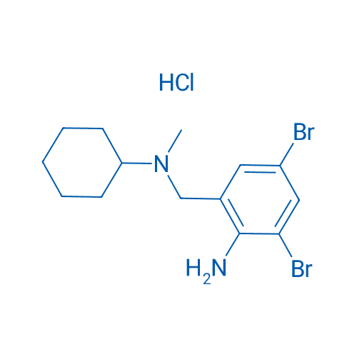 N-(2-氨基-3,5-二溴苄基)-N-甲基环己胺盐酸盐