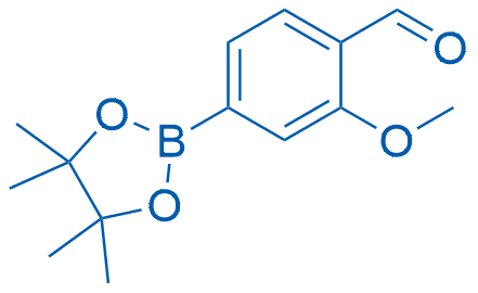 2-甲氧基-4-(4,4,5,5-四甲基-1,3,2-二氧硼杂环戊烷-2-基)苯甲醛