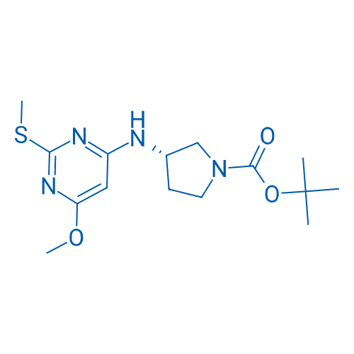 (S)-3-((6-甲氧基-2-(甲硫基)嘧啶-4-基)氨基)吡咯烷-1-甲酸叔丁酯