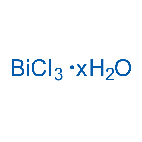 氯化铋(III)x水合物 分子结构式