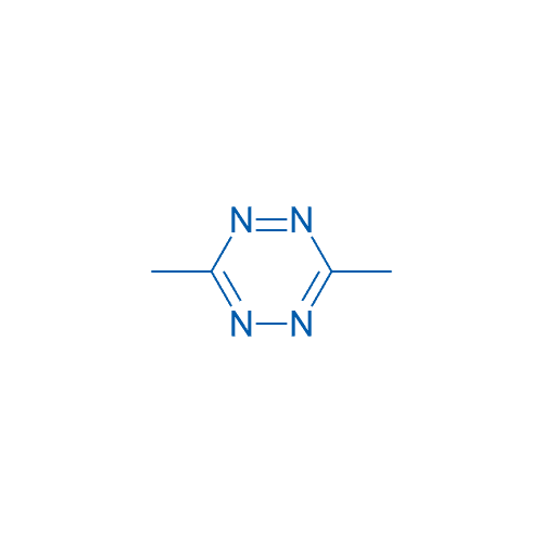 3,6-二甲基-1,2,4,5-四嗪 分子结构式
